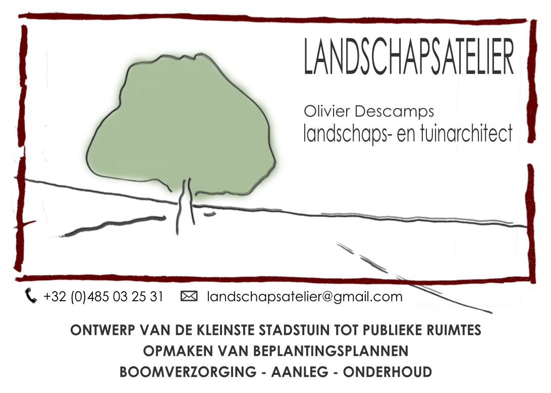 tuinarchitecten Lichtervelde Landschapsatelier  I  L'atelier du paysage